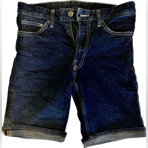 Men slim fit Jeans Shorts shorts